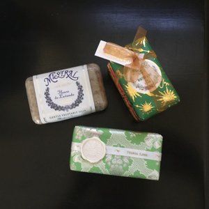 Trio of Mistral and MOR gift soaps